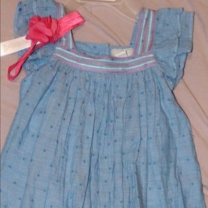 Adorable Baby Girl Dress w/Headband